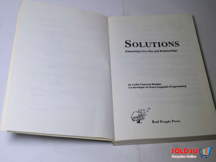 Solutions - Enhancing Love, Sex and Relationships - Leslie Cameron - Bandler