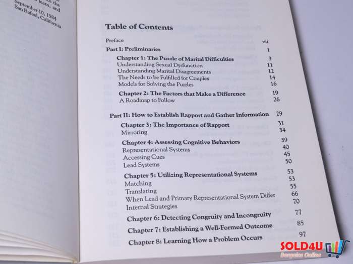 Solutions - Enhancing Love, Sex and Relationships - Leslie Cameron - Bandler