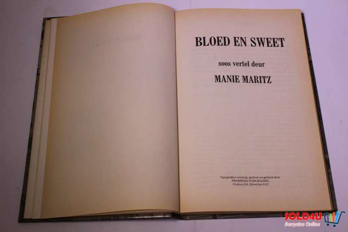 Bloed en Sweet - Soos Vertel deur - Manie Maritz