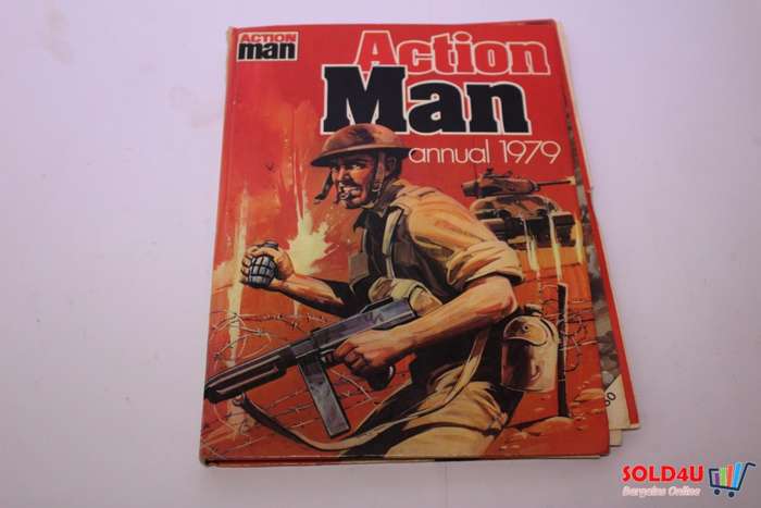 Action Man Annual 1979 (Pages a bit torn and taped)
