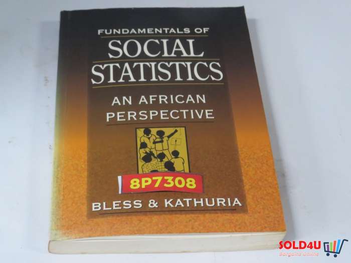 Fundamentals of Social Statistics : An African Perspective - Bless & Kathuria