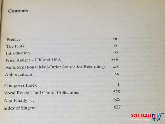 The Penguin Guide to Opera On Compact Disc -  Edward Greenfield , Ivan March & Robert Layton