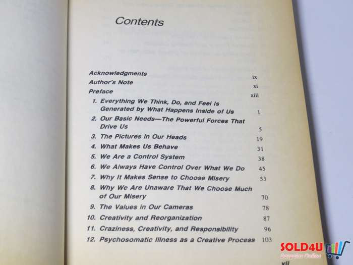 Control Theory by William Glasser
