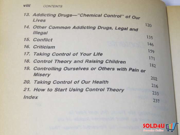 Control Theory by William Glasser
