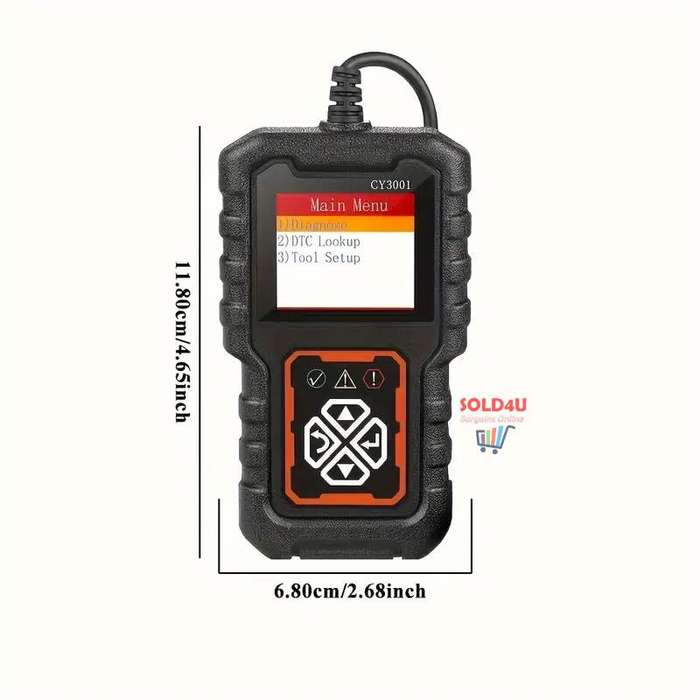 Car OBD2 Code Scanner Diagnostic Scanner Code Reader Erase Engine Fault Code for Cars Since 1996