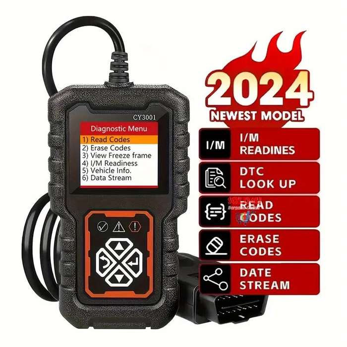 Car OBD2 Code Scanner Diagnostic Scanner Code Reader Erase Engine Fault Code for Cars Since 1996