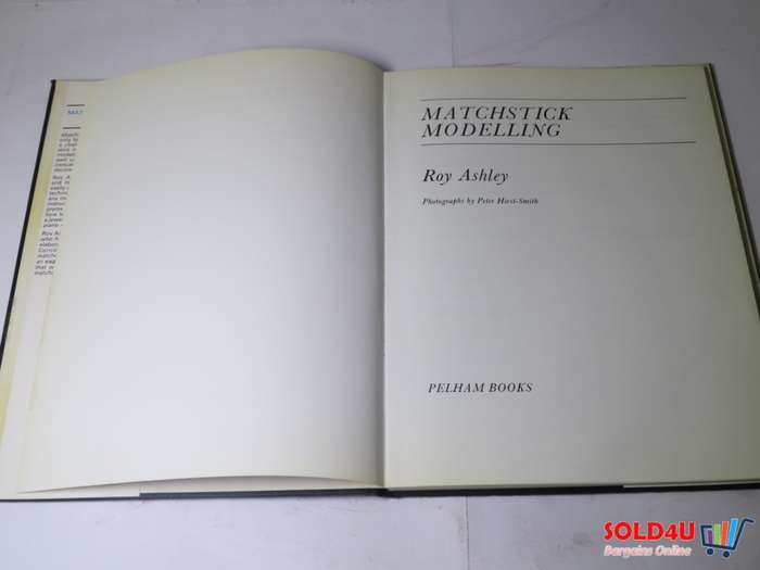 Matchstick Modelling - Roy Ashley
