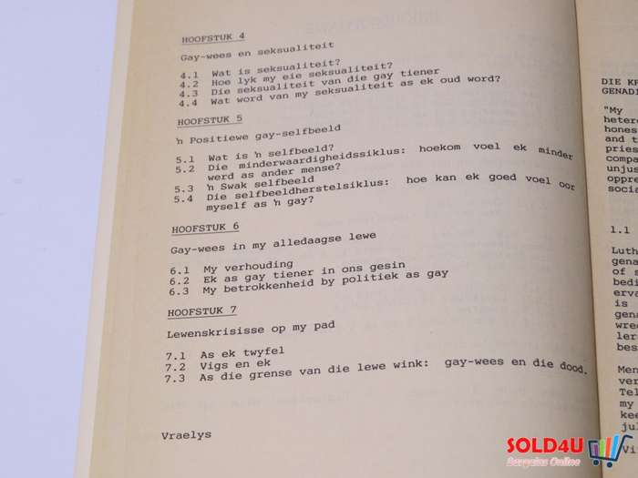 Om Gay Te Wees : Straf of Seen?. - Hendrik Pretorius
