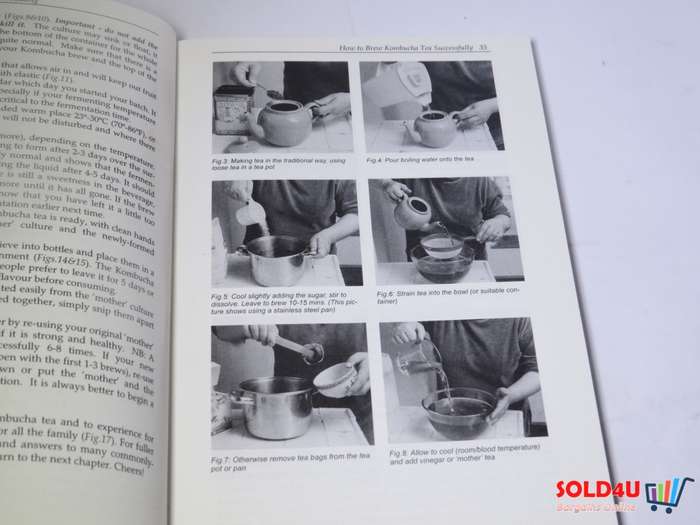 Kombucha Tea - For your Health and Healing - The Most In-Depth Guide Available - Alick & Mari B