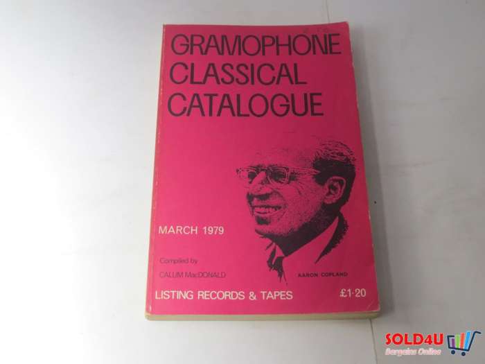 Gramophone Classical Catalogue - Calum McDonald & Aaron Copland