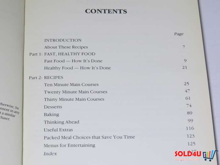 Fast Food Real Food -Healthy and Enjoyable Meals on the Table within 10 to 30 Minute- Miriam Polunin