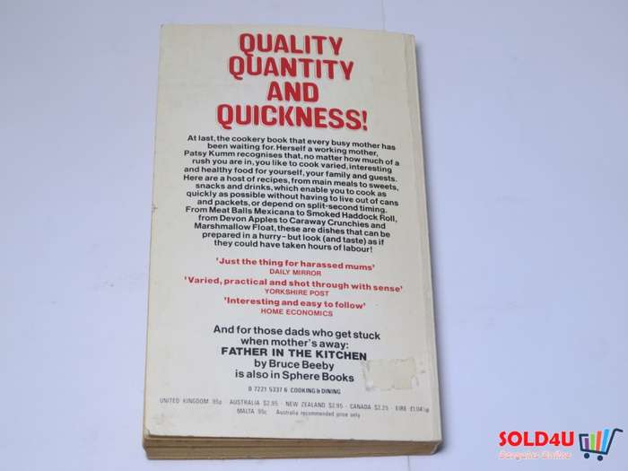 The Busy Mother`s Cookbook - Patsy Kumm