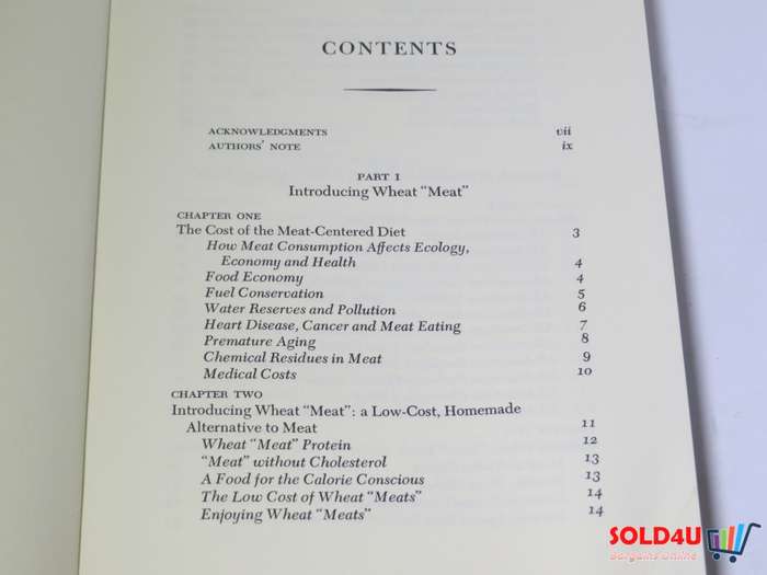 How to make all the Meat you Eat out of Wheat by Nina & Michael Shandler