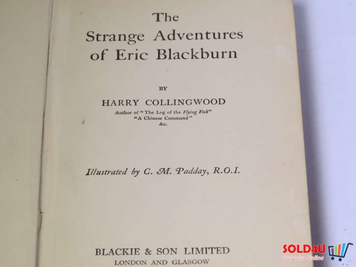 The Strange Adventures of Eric BlackBurn - Harry Collingwood