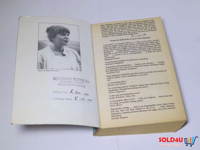 Behind the Scenes at the Museum - The Whitbread book of the year - Kate Atkinson