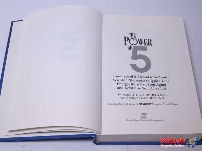 The Power of 5: Hundreds of 5-Second to 5-Minute Scientific Shortcuts to Ignite Your Energy