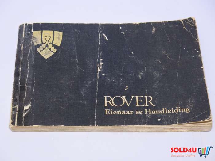 Rover 3500 & 2600 - Owners Handbook - 1981