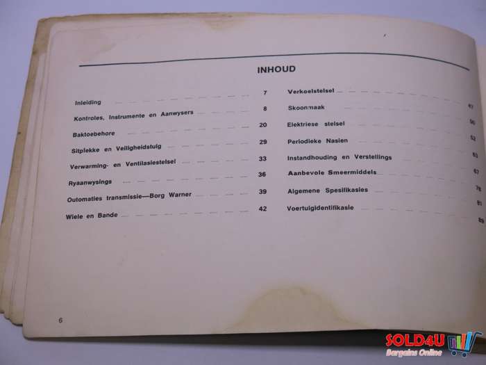 Rover 3500 & 2600 - Owners Handbook - 1981