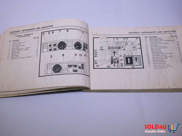 Rover 3500 & 2600 - Owners Handbook - 1981