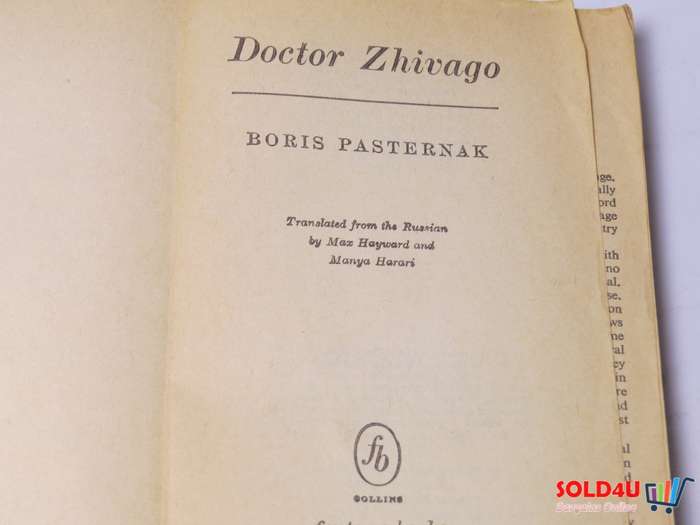 Doctor Zhivago by Boris Pasternak