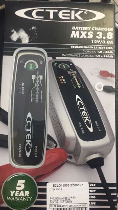 CTEK MXS 3.8 Battery charger