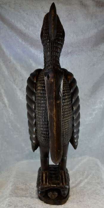 reserved for Kevin HORNBILL WOOD SCULPTURE - from SUEZYT