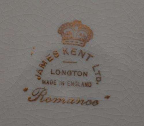 JAMES KENT ENGLAND ROMANCE PLATE #2 - from SUEZYT