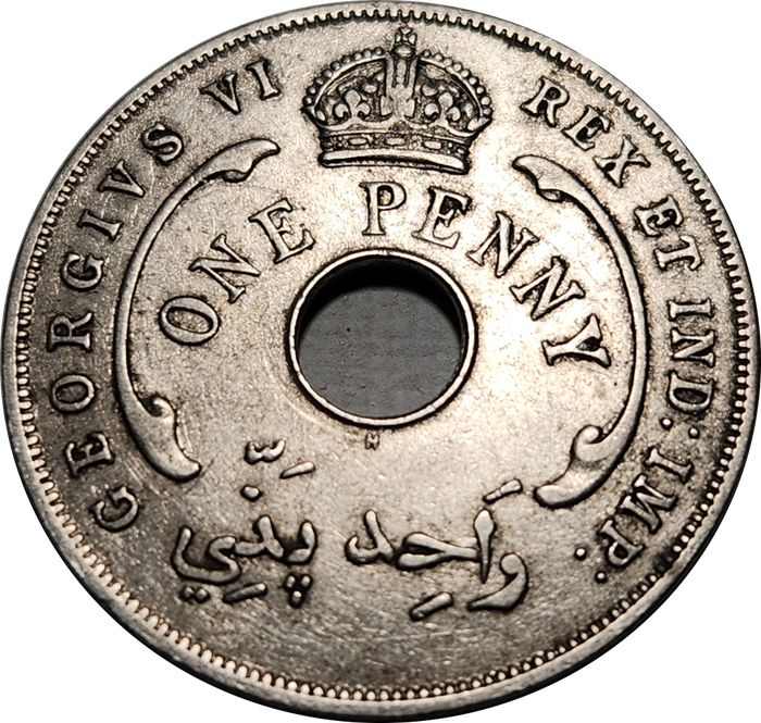 1 (ONE) PENNY - 1937 - British West Africa