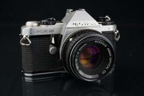 Cult Classic Pentax ME Super 35MM SLR with Pentax 50mm F2 Lens **Well Used Condition**