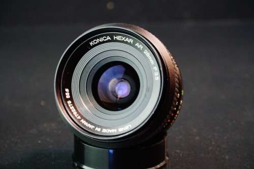 Konica Hexar AR 28mm F3.5 Lens in Konica AR Mount  **Excellent Condition**