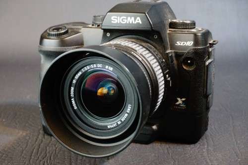 Sigma SD10 10.2MP SA Mount Digital SLR Camera with Sigma 18-50mm F3.5-5.6 Lens **Great Condition**