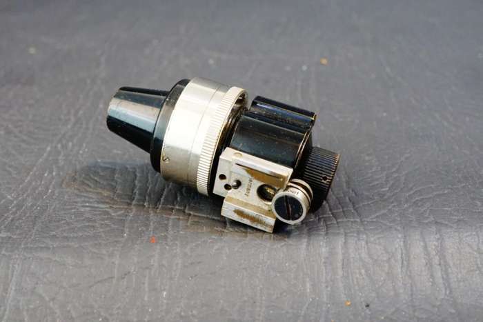 Leica Leitz VIDOM Black Nickel Universal View Finder 3.5cm 5cm 7.3cm 9cm 10.5cm **Great Condition**