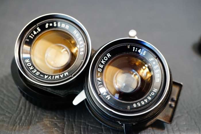 Mamiya Sekor 55mm F4.5 TLR Lens for C330 C220 C33 C22 **Excellent Condition**
