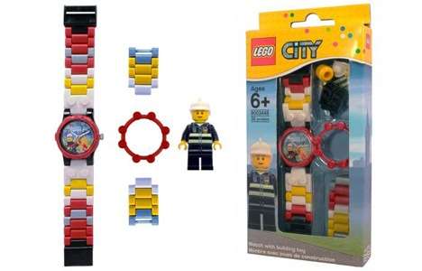 Lego Kids Interchangeable Watch including Mini-figure and accessory