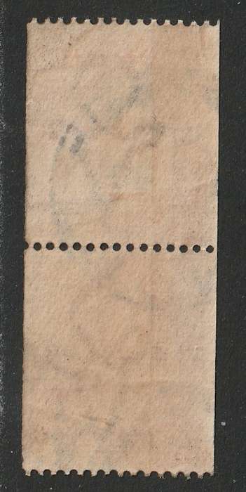 UNION  KINGS HEADS 1913 -1&1/2d vertical coil pair VF USED