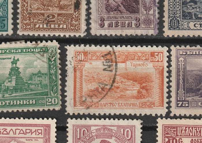 BULGARIA  Early Issues Part sets mint and used (42 stamps)