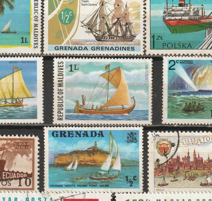 BULKLOT SALE - SHIPS Issues   Very nice selection (38 stamps)
