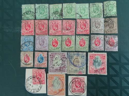 ORANGE RIVER COLONY  1900s Full Set of  Stamps with other high value stamps