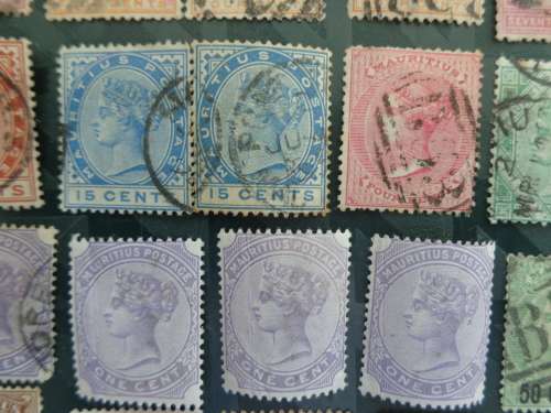 MAURITIUS QV 1800s Various Used Stamps