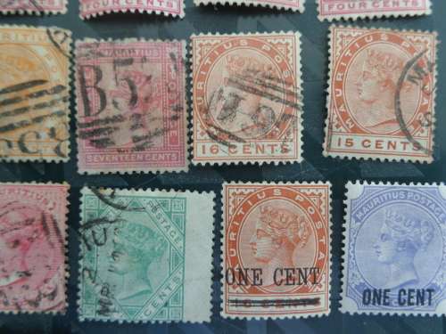 MAURITIUS QV 1800s Various Used Stamps
