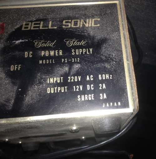slot car racing power source , transformer 12 vt