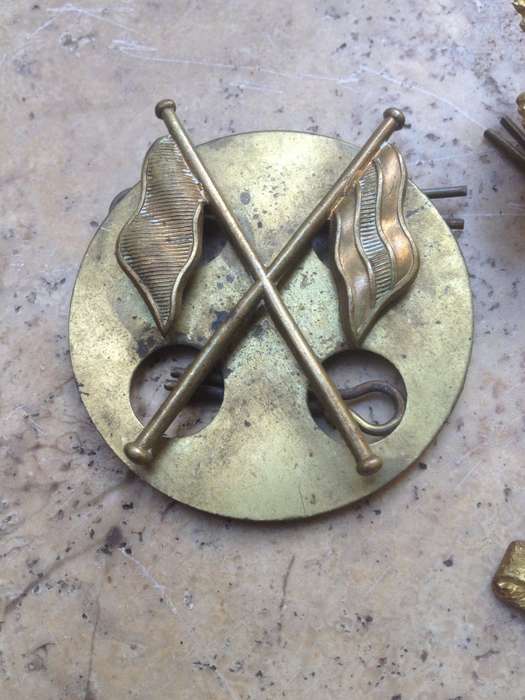 vintage army badge lot