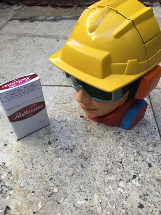 MICRO MACHINES STEELTOWN CONSTRUCTION TRANSFORMING HEAD PLAYSET GALOOB 1997