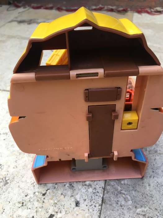 MICRO MACHINES STEELTOWN CONSTRUCTION TRANSFORMING HEAD PLAYSET GALOOB 1997