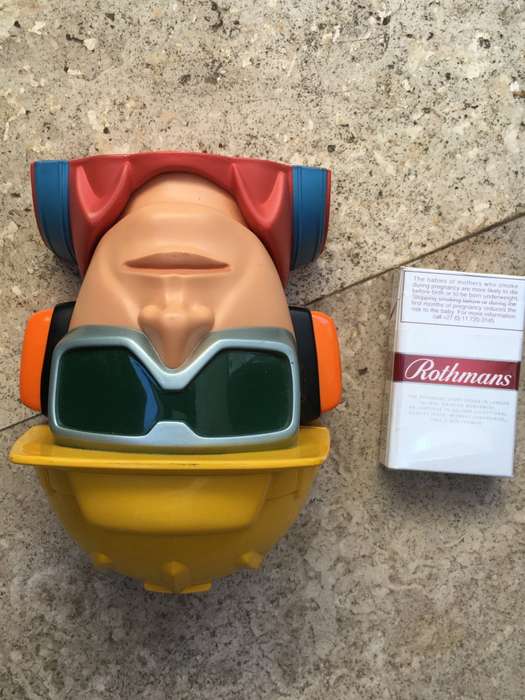 MICRO MACHINES STEELTOWN CONSTRUCTION TRANSFORMING HEAD PLAYSET GALOOB 1997