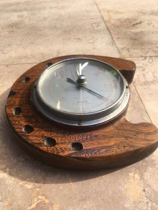 vintage SB barometer horse shoe england