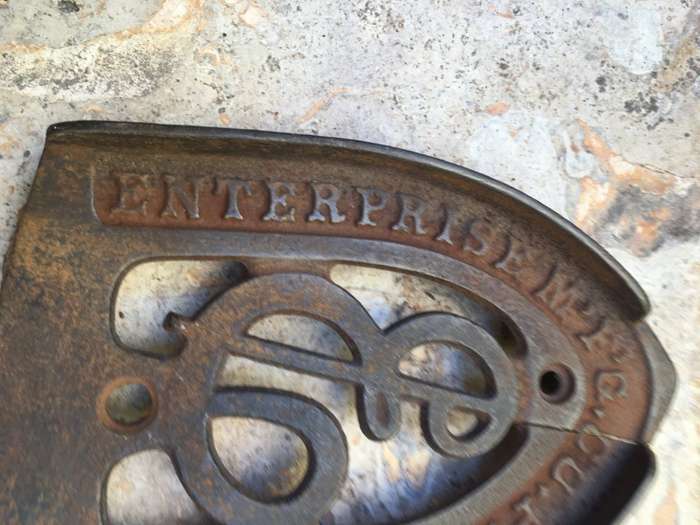 Vintage Iron Rest Trivet Cast Iron Enterprise Manufacturing Company Philadelphia