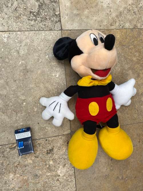 vintage Mickey Mouse , disney large soft doll toy