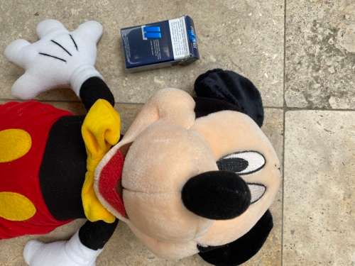 vintage Mickey Mouse , disney large soft doll toy