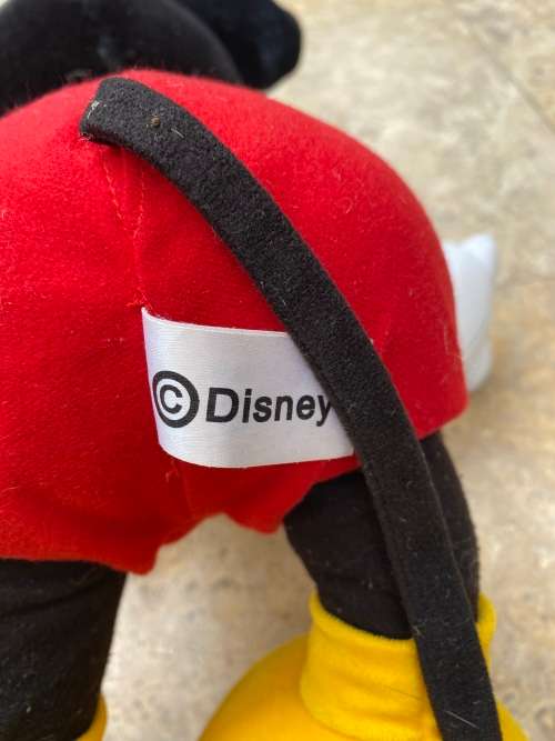 vintage Mickey Mouse , disney large soft doll toy
